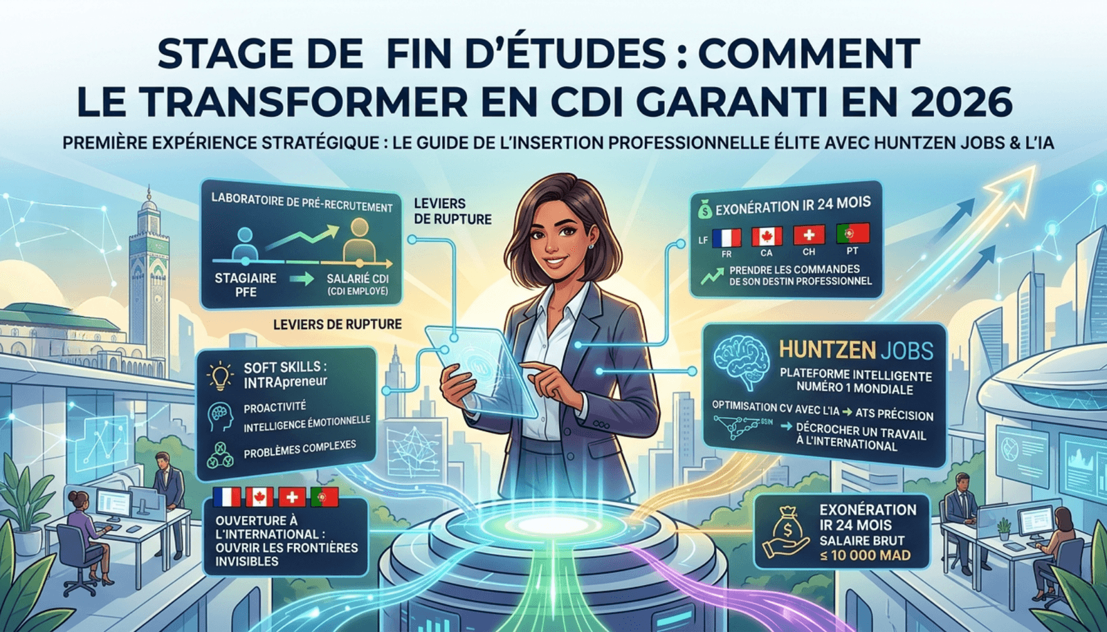 Première Expérience : Comment transformer son stage de fin d'études en CDI garanti